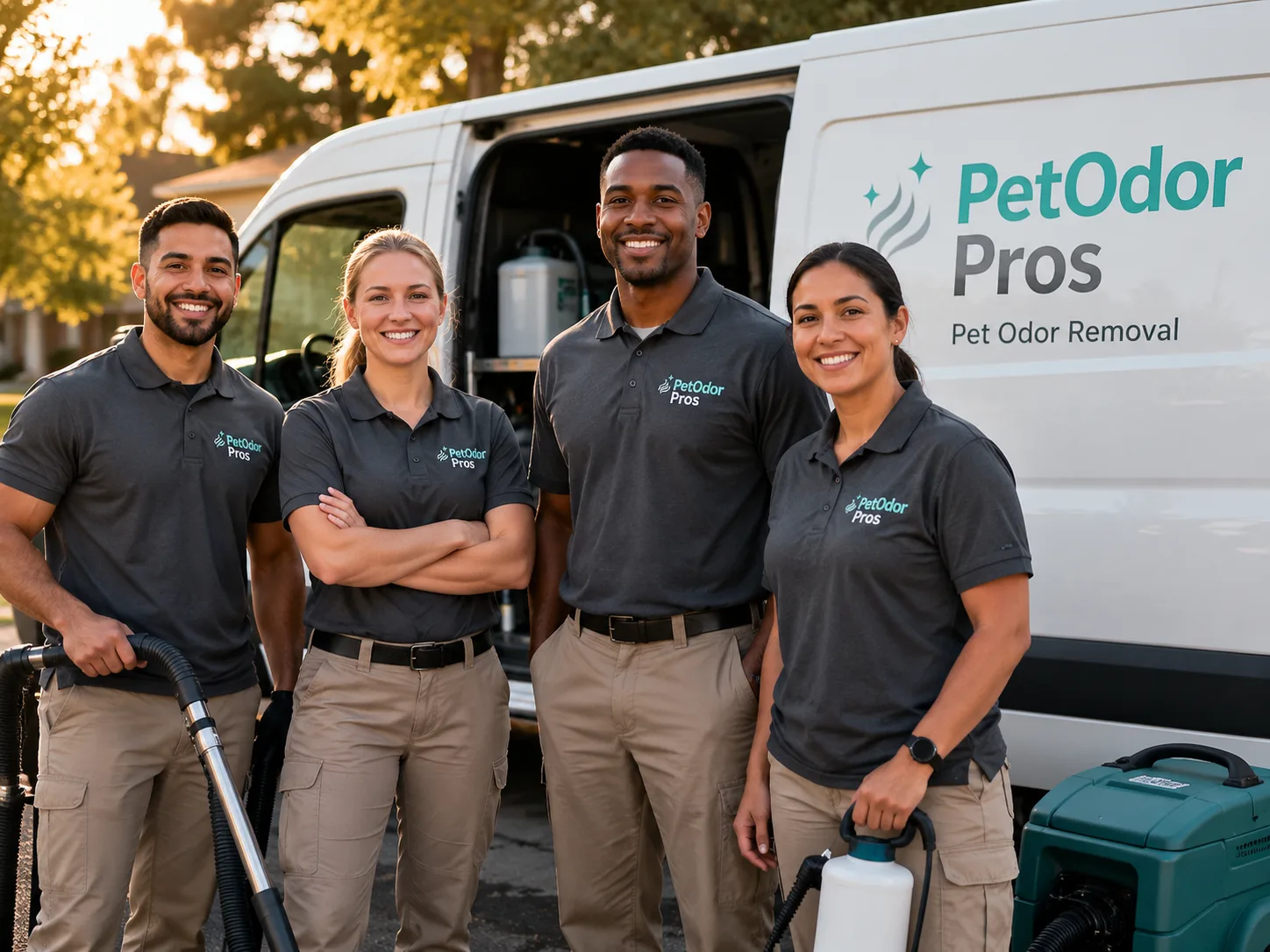 Pet Odor Removal team serving Westerville, OH